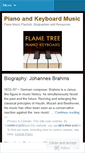 Mobile Screenshot of flametreepiano.com